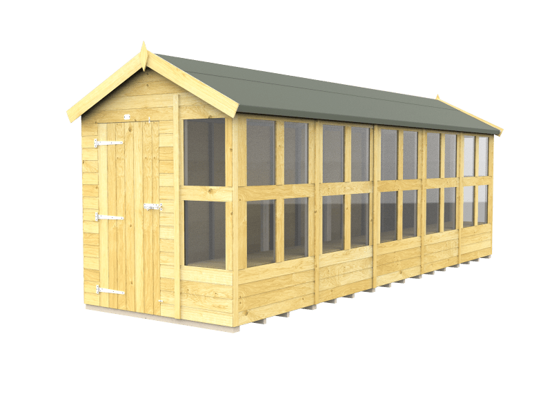 Apex Potting Shed 6x20 - Willow Woodhouse