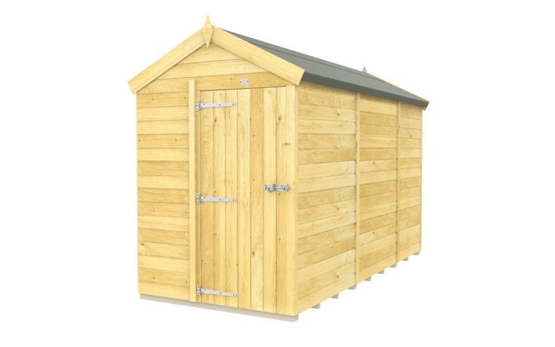 Flat Packed Apex Shed 5x11 - Willow Woodhouse