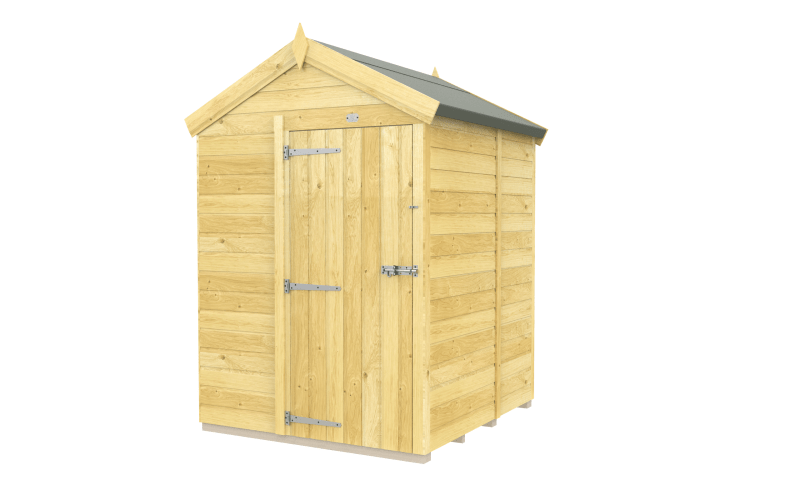 Flat Packed Apex Shed 5x5 - Willow Woodhouse