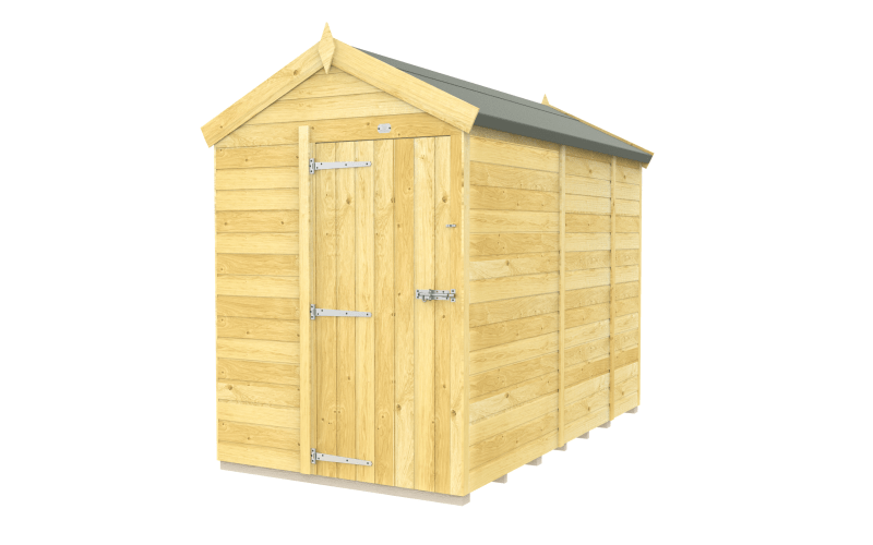 Flat Packed Apex Shed 5x9 - Willow Woodhouse