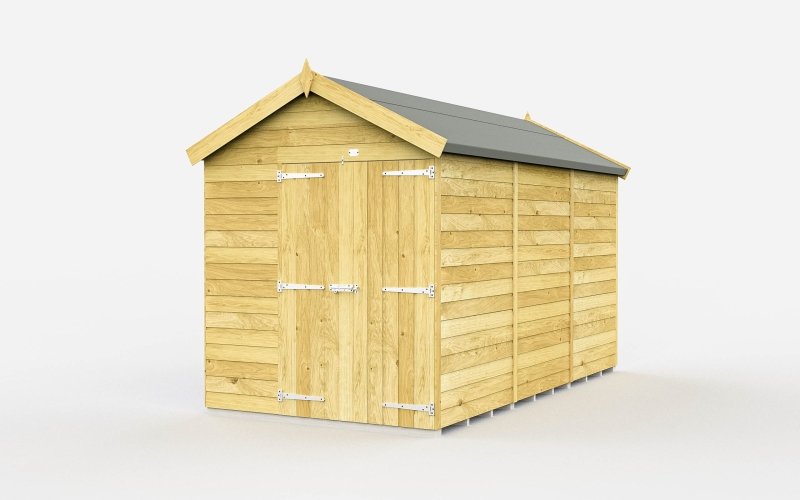 Flat Packed Apex Shed 6x11 - Willow Woodhouse