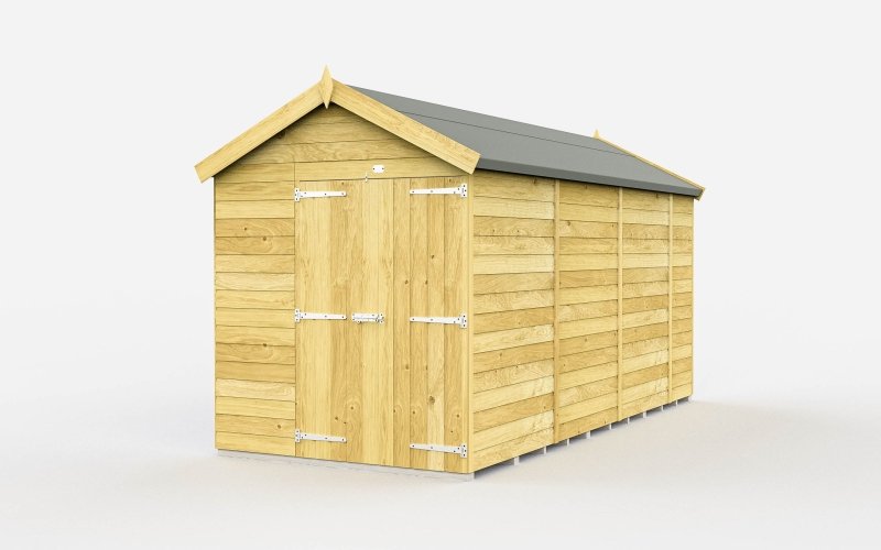 Flat Packed Apex Shed 6x13 - Willow Woodhouse