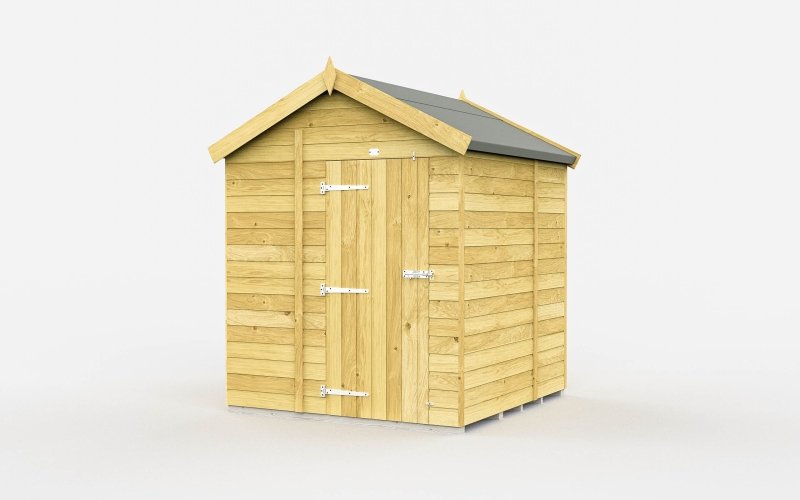 Flat Packed Apex Shed 6x5 - Willow Woodhouse