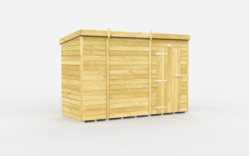 Flat Packed Pent Shed 9x4 - Willow Woodhouse