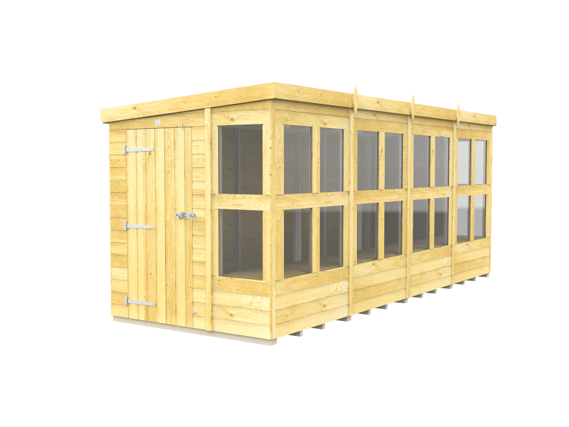 Pent Potting Shed 16x6 - Willow Woodhouse