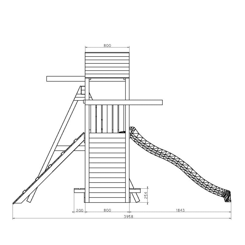 Shire Activer Grey & White Climbing Set - Willow Woodhouse