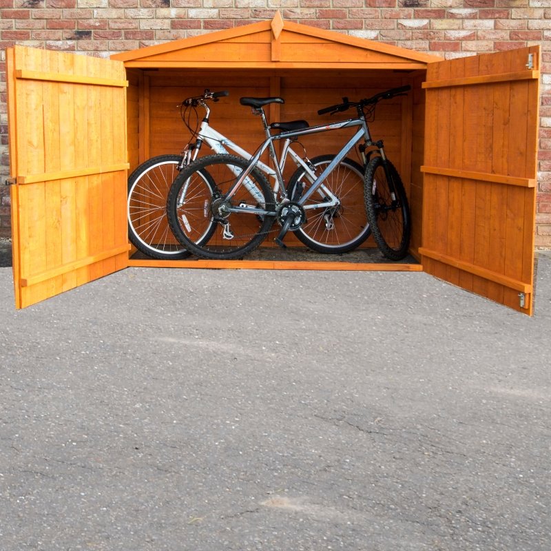 Shire Apex Bike Overlap Store 7x3 - Willow Woodhouse