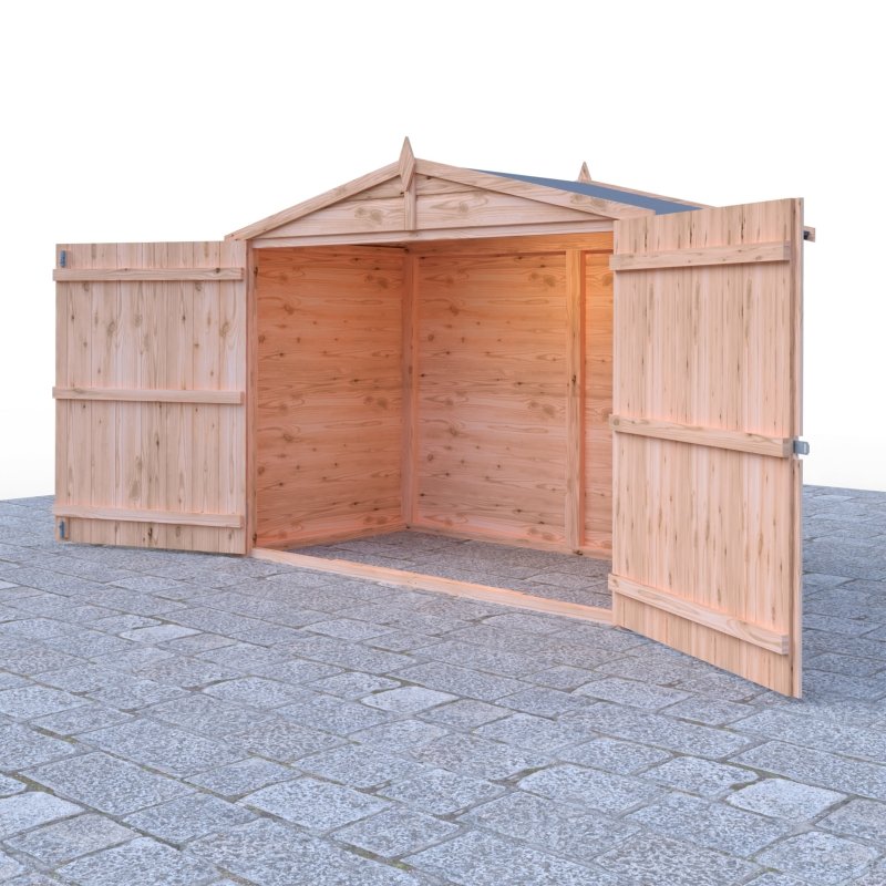 Shire Apex Bike Store Shiplap 6x3 - Willow Woodhouse