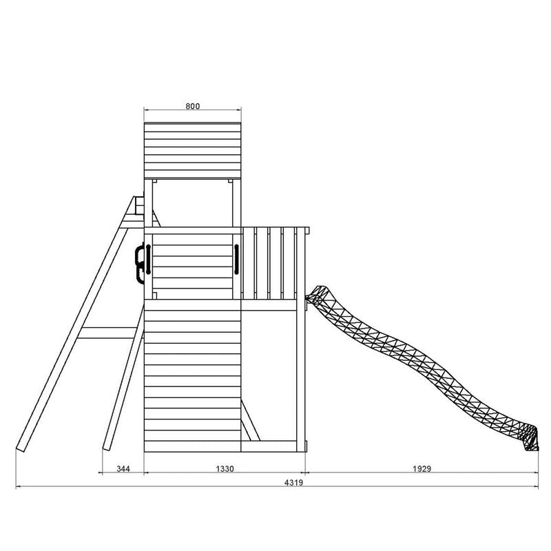 Shire Boomer Climbing Set - Willow Woodhouse