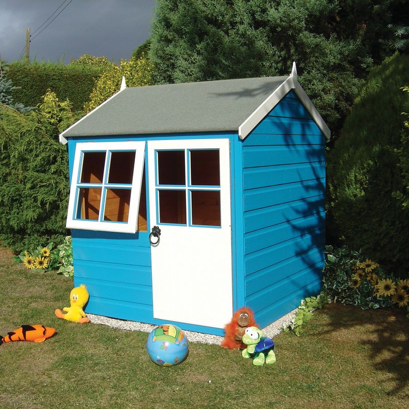 Shire Bunny Wooden Playhouse 4x4 - Willow Woodhouse