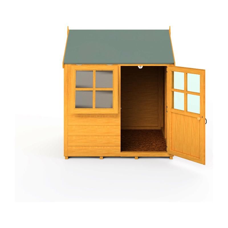 Shire Bunny Wooden Playhouse 4x4 - Willow Woodhouse