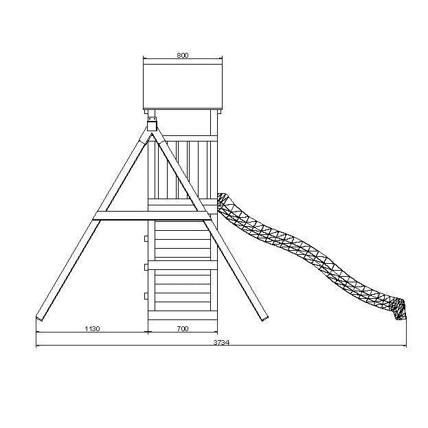 Shire Charly Climbing Set - Willow Woodhouse