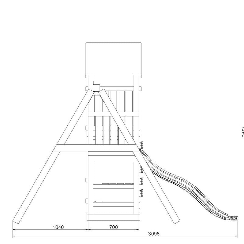 Shire Chester Climbing Set - Willow Woodhouse