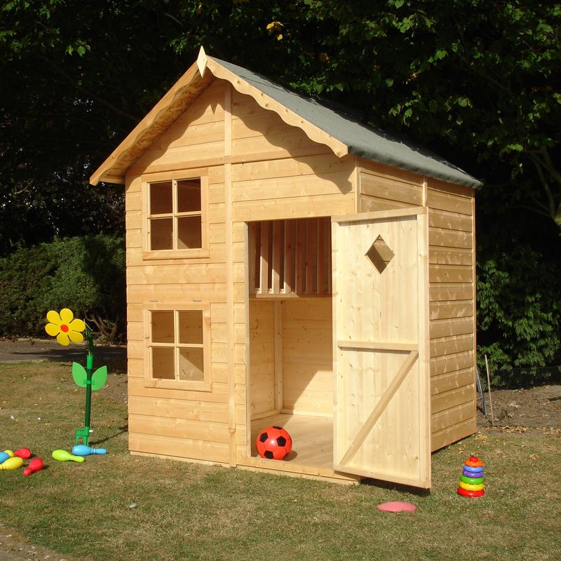 Shire Croft Wooden Playhouse 5x5 - Willow Woodhouse