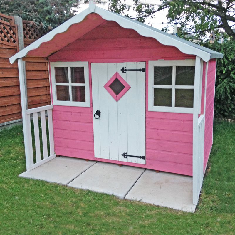 Shire Cubby Wooden Playhouse 6x4 - Willow Woodhouse