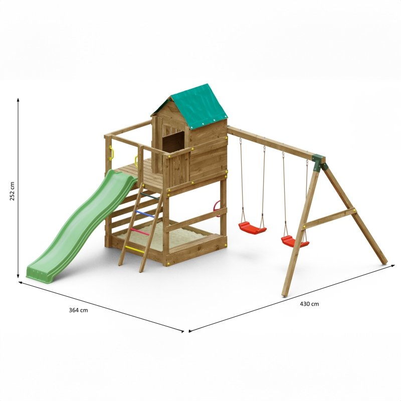 Shire Jarcus Climbing Set - Willow Woodhouse