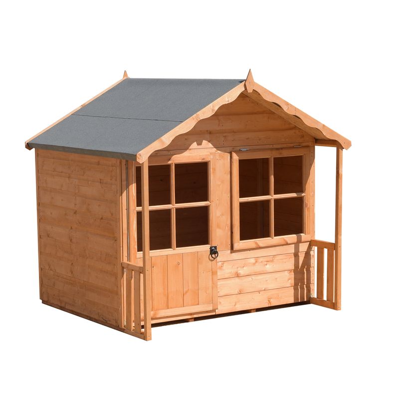 Shire Kitty Wooden Playhouse 5x4 - Willow Woodhouse