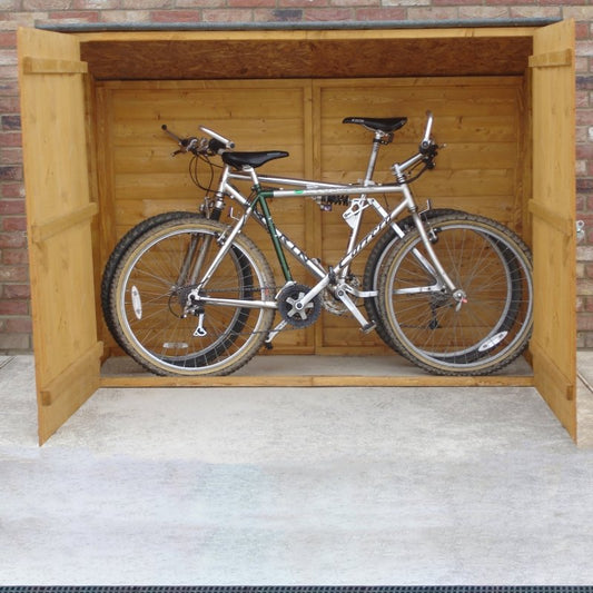 Shire Pent Bike Store Shiplap 6x3 - Willow Woodhouse