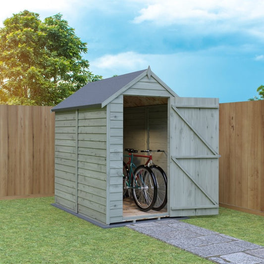 Shire PT Overlap Value Shed 6x4 - Willow Woodhouse