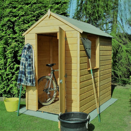 Shire Shetland PT Shiplap Shed 6x4 - Willow Woodhouse