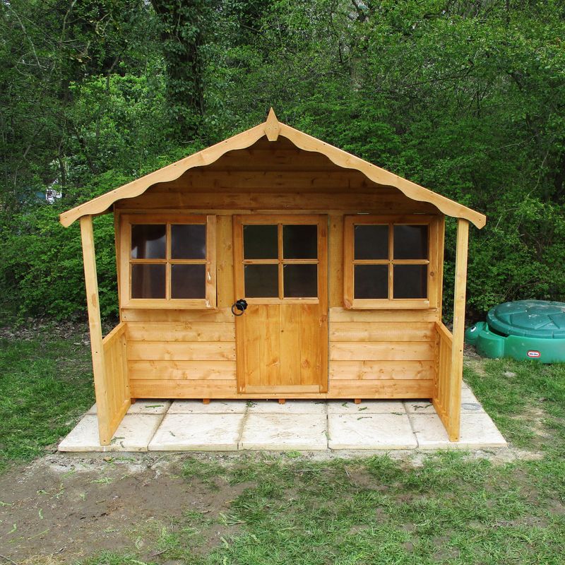 Shire Stork Wooden Playhouse 6x4 - Willow Woodhouse