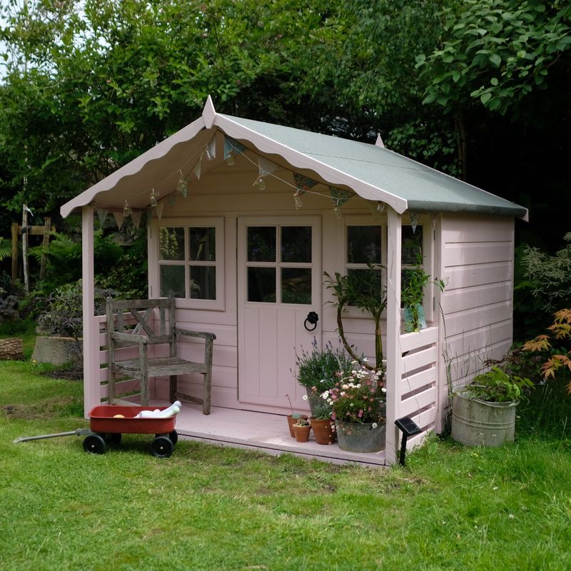 Shire Stork Wooden Playhouse 6x4 - Willow Woodhouse