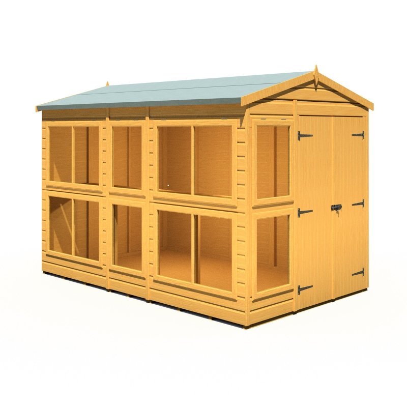 Shire Sun Hut Potting Shed 6x10 - Willow Woodhouse