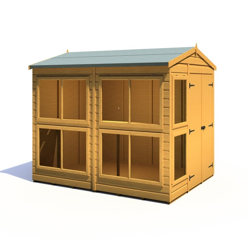 Shire Sun Hut Potting Shed 6x8 - Willow Woodhouse