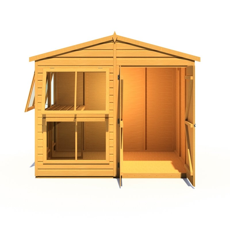 Shire Sun Hut Potting Shed 8x6 - Willow Woodhouse